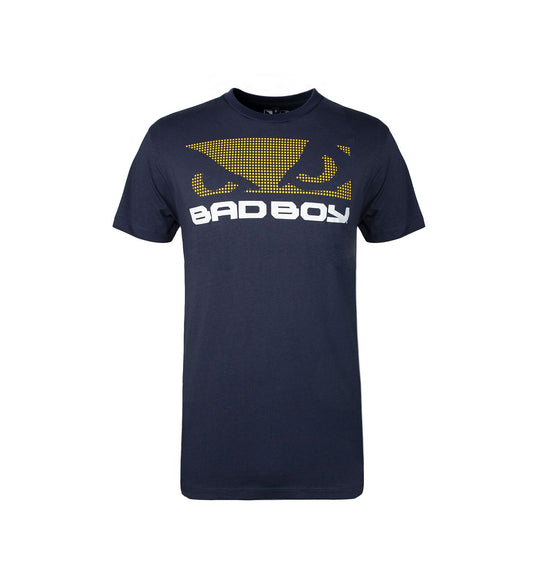 Camiseta manga corta Bad Boy Textured Azul Navy
