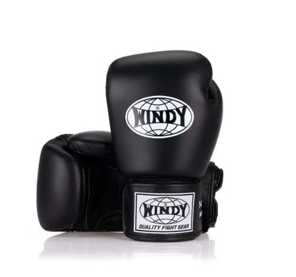 Guantes de boxeo Windy “Classic” negro (K2)