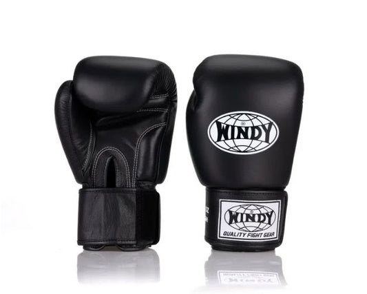 Guantes de boxeo Windy “Classic” negro (K2)
