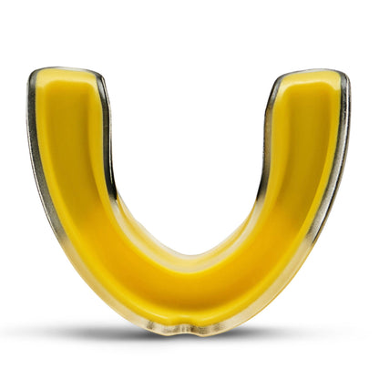 Protector bucal de gel Leone Top Guard amarillo