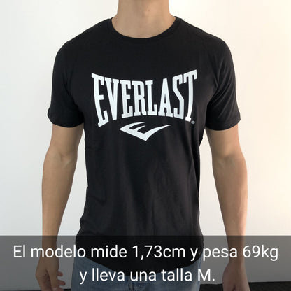 Camiseta manga corta Everlast negro