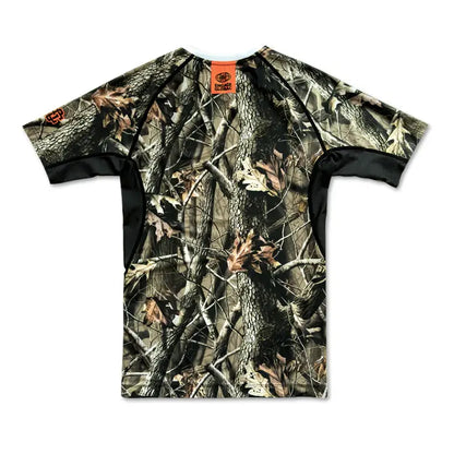 Camiseta de compresión manga corta Engage Real Camo
