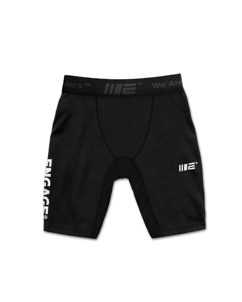 Pantalón corto de compresión Engage Negro