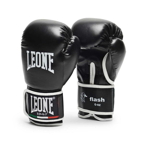 Guantes de boxeo Leone junior Flash negro