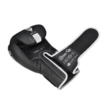 Guantes de boxeo RDX Kara F6 Negro y Blanco