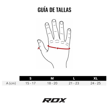 Guantillas de MMA RDX Shooter IMMAF Rojo
