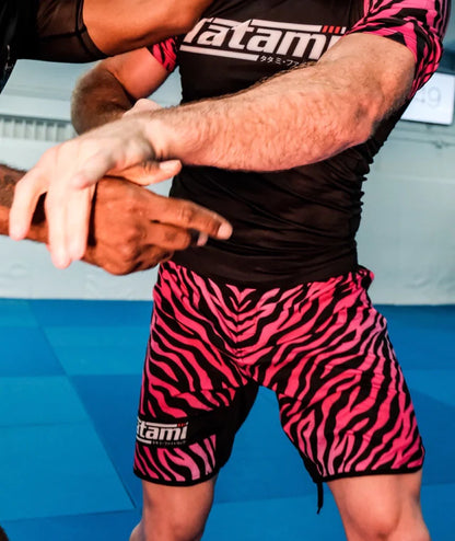Pantalón corto de lucha Tatami Recharge Pink