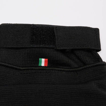 Espinilleras Tubulares Leone “DNA” Color Negro (K2)