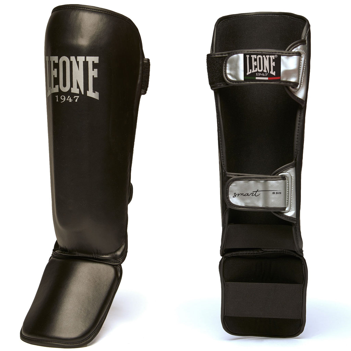 Espinilleras Leone “Smart” Color negro (K2)