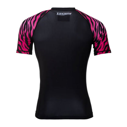 Camiseta de compresión manga corta Tatami Recharge Pink
