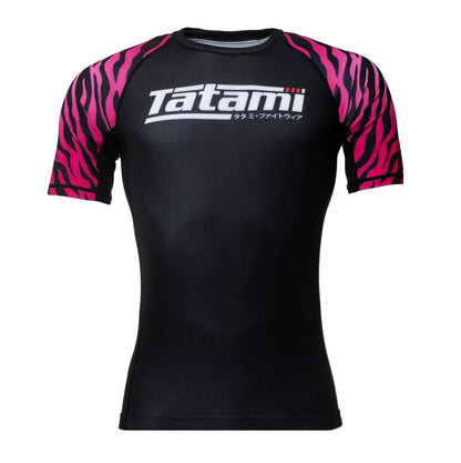 Camiseta de compresión manga corta Tatami Recharge Pink