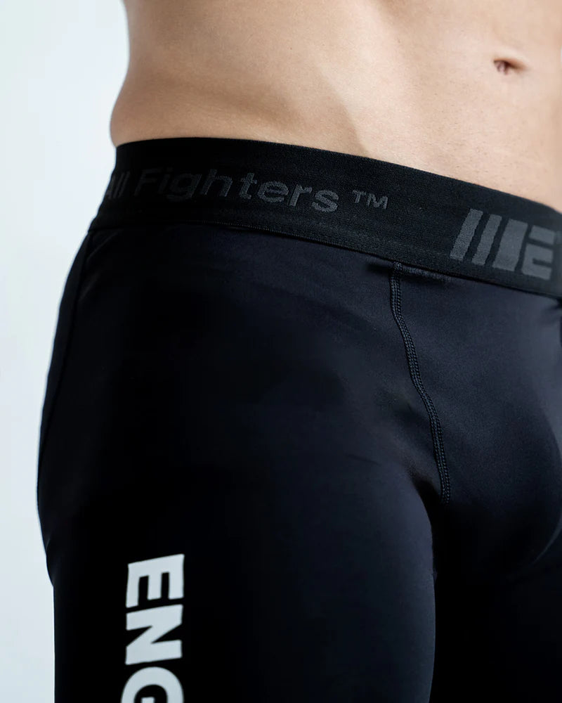 Pantalón corto de compresión Engage Negro
