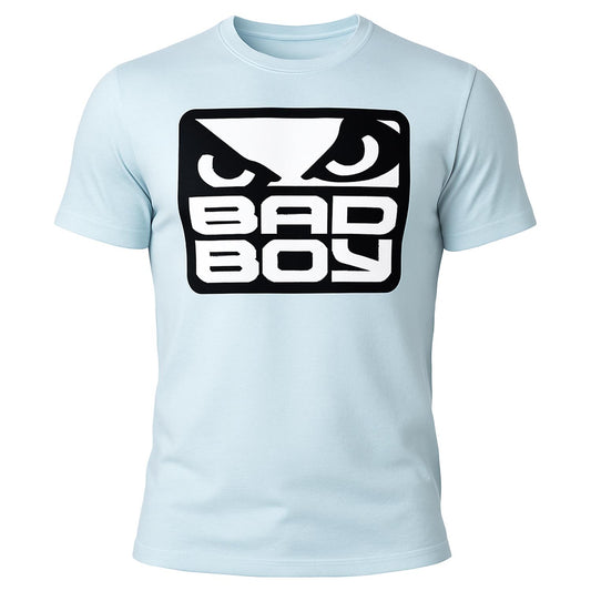 Camiseta manga corta Bad Boy Stacked Logo Azul Claro