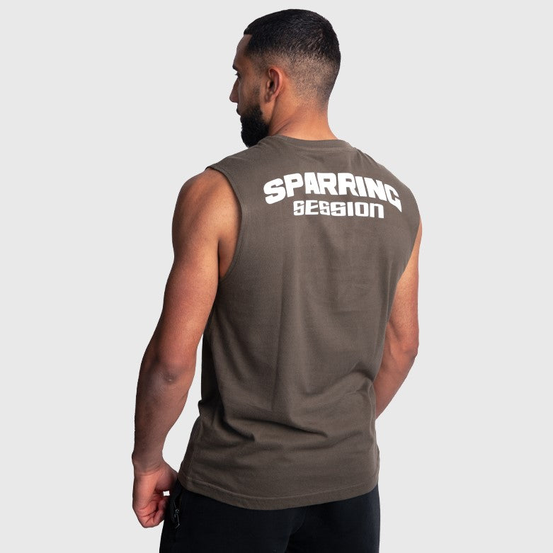 Camiseta sin mangas Shark Sparring Kaki