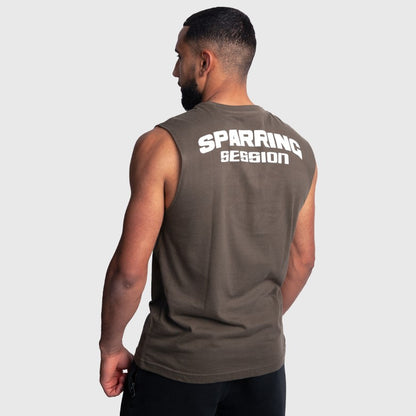 Camiseta sin mangas Shark Sparring Kaki