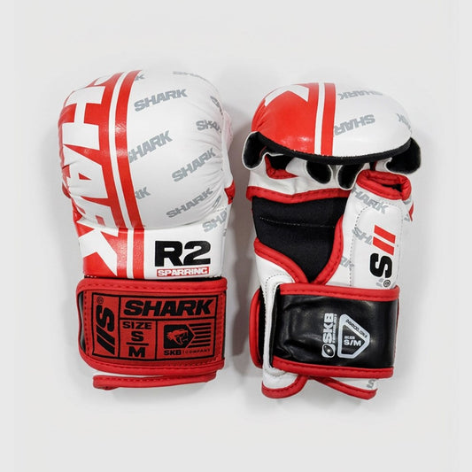 Guantillas de MMA Shark Pro Combat Blanco (K2)