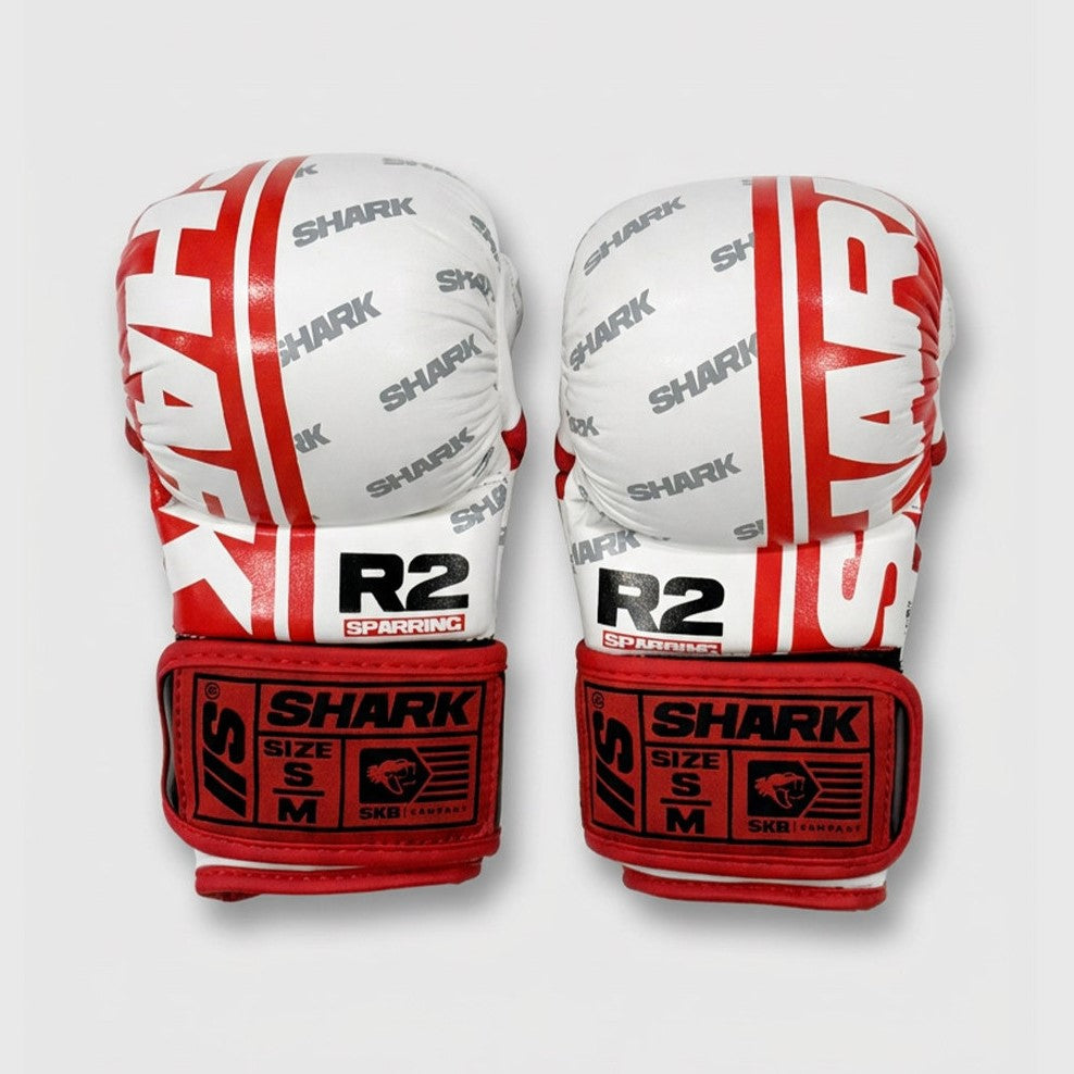 Guantillas de MMA Shark Pro Combat Blanco (K2)