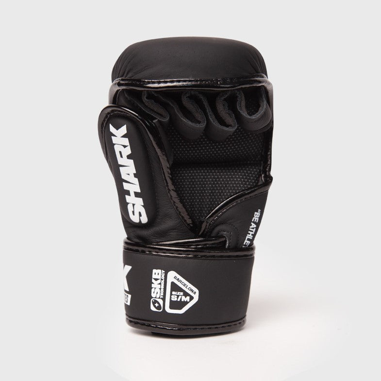 Guantillas de MMA Shark Pro Combat Negro (K2)