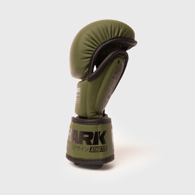 Guantillas de MMA Shark Pro Combat Verde (K2)