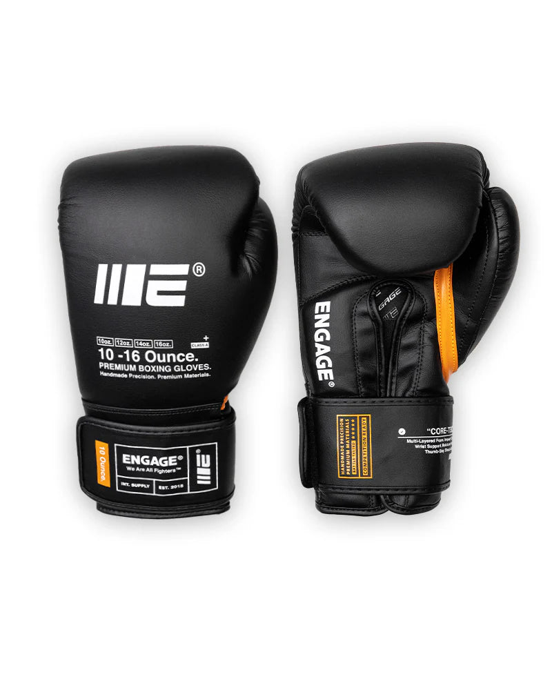 Guantes de boxeo Engage W.I.P Series Negro