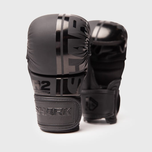 Guantillas de MMA Shark R2 negro (K2)