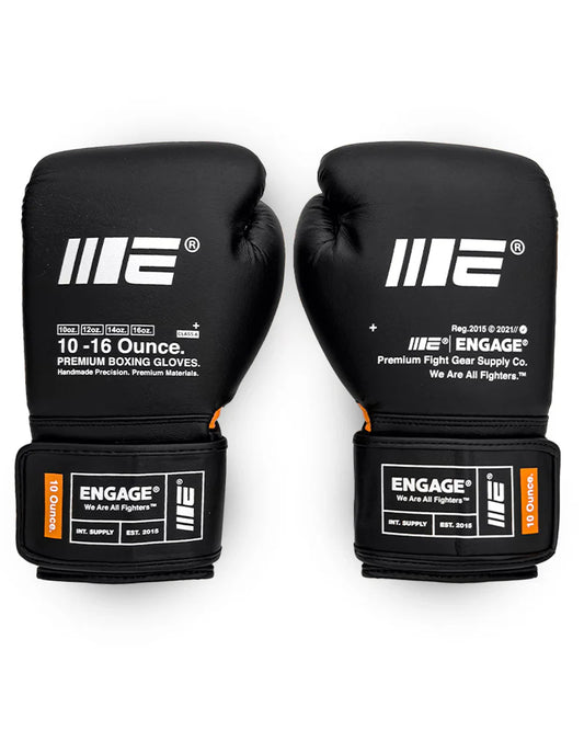Guantes de boxeo Engage W.I.P Series Negro